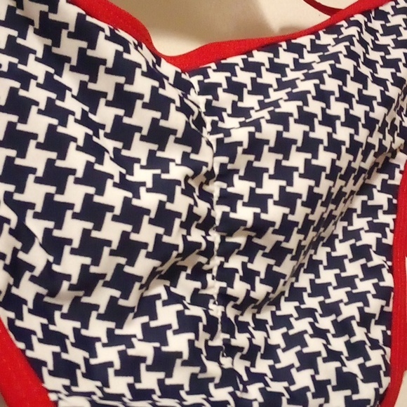 NIP - Better Style 2Pc Black, White & Red High Waist Bikini - Size XL - Picture 2 of 12